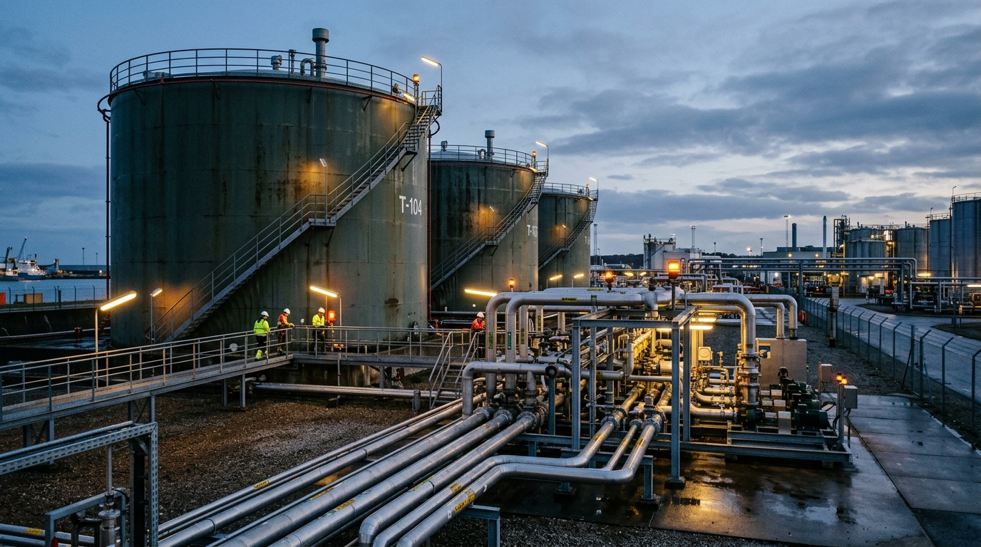 Industrial Storage Tank Terminal